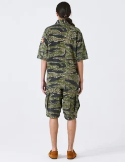 Men Maharishi 4290 Tigerstripe Advisor'S Overshirt