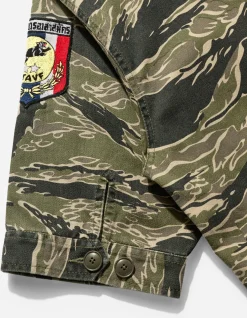 Men Maharishi 4290 Tigerstripe Advisor'S Overshirt