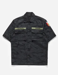Men Maharishi 4290 Tigerstripe Advisor'S Overshirt