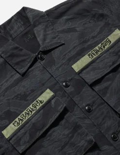 Men Maharishi 4290 Tigerstripe Advisor'S Overshirt
