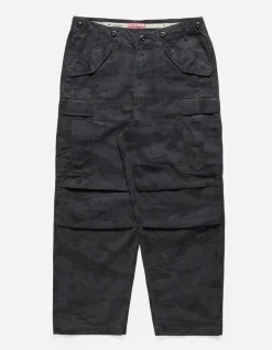 Men Maharishi 4291 Tigerstripe Loose Cargo Pants