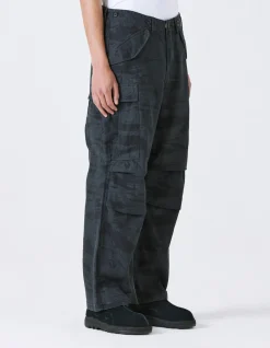 Men Maharishi 4291 Tigerstripe Loose Cargo Pants