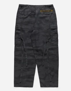 Men Maharishi 4291 Tigerstripe Loose Cargo Pants