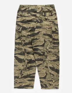 Men Maharishi 4291 Tigerstripe Loose Cargo Pants