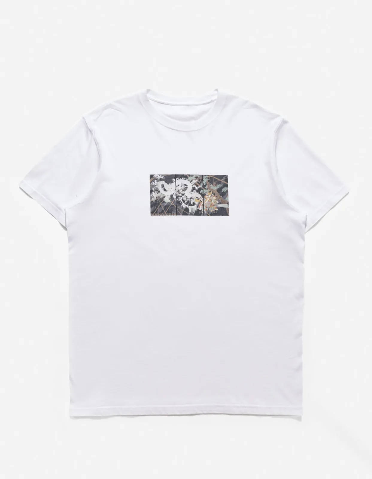 Men Maharishi 1011 Triptych Water Dragon T-Shirt