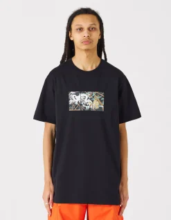 Men Maharishi 1011 Triptych Water Dragon T-Shirt