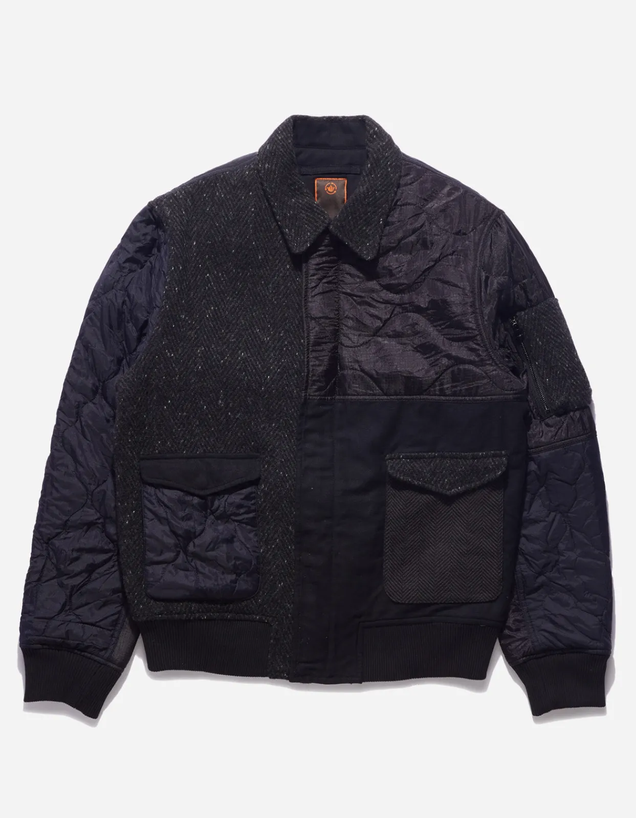 Men Maharishi 4083 Upcycled A2 Flight Jacket