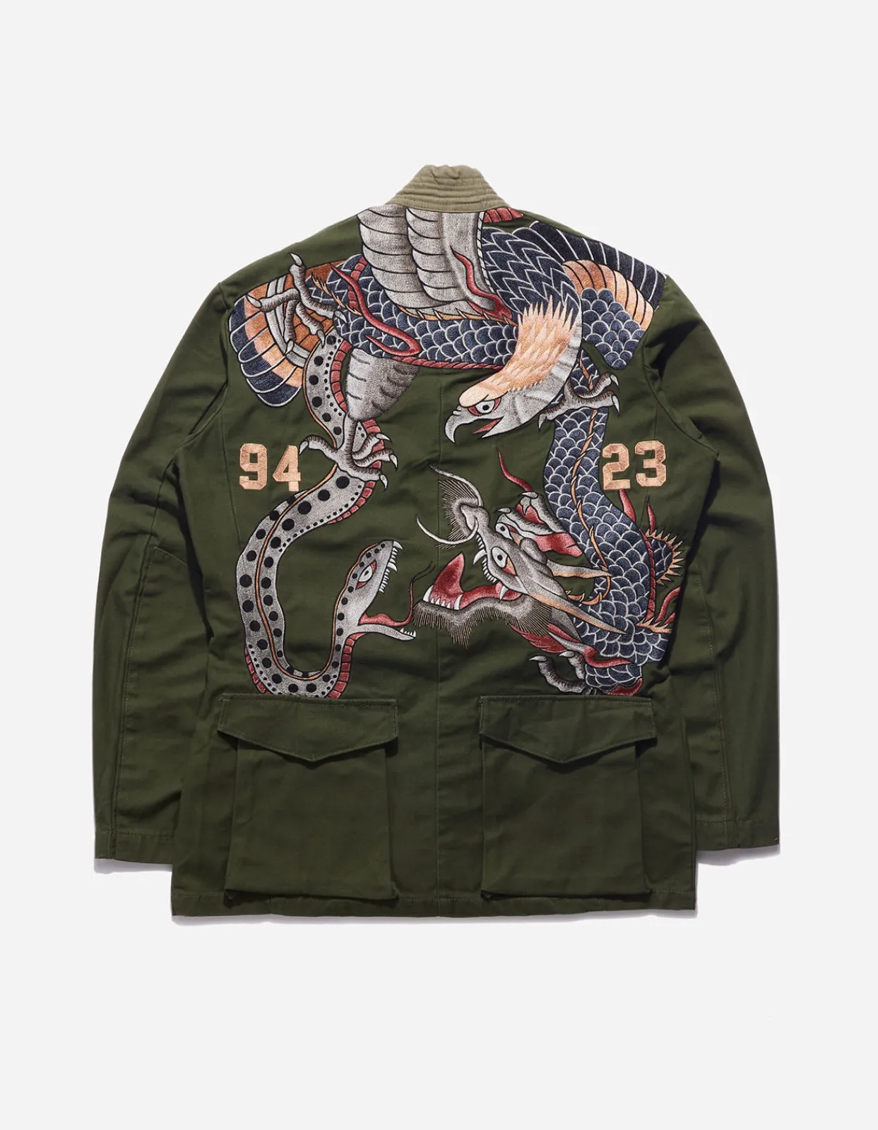 Men Maharishi 4096 Upcycled M59 Field Kimono