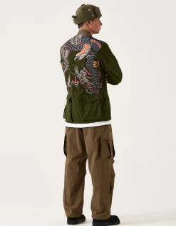 Men Maharishi 4096 Upcycled M59 Field Kimono