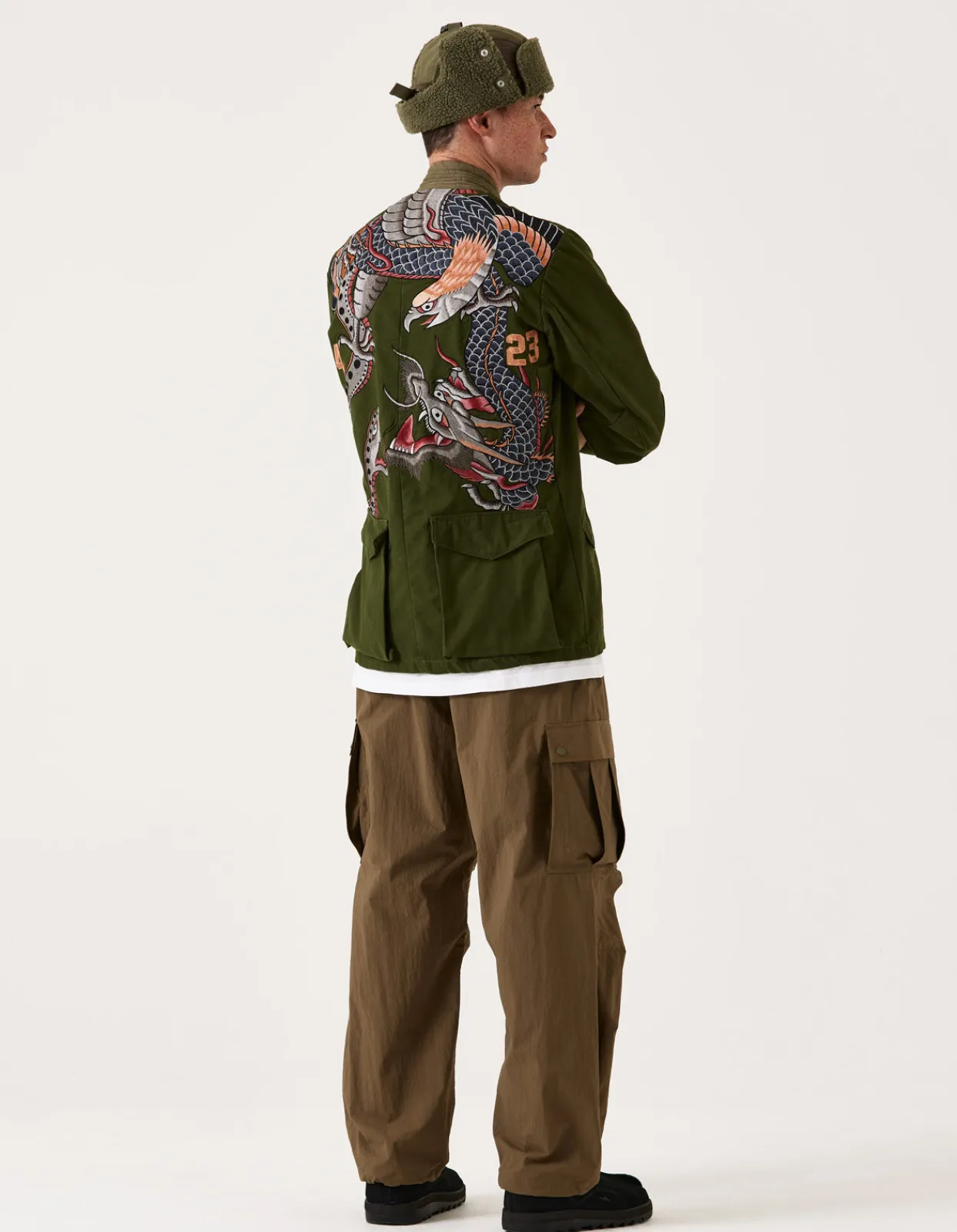 Men Maharishi 4096 Upcycled M59 Field Kimono