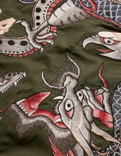 Men Maharishi 4096 Upcycled M59 Field Kimono