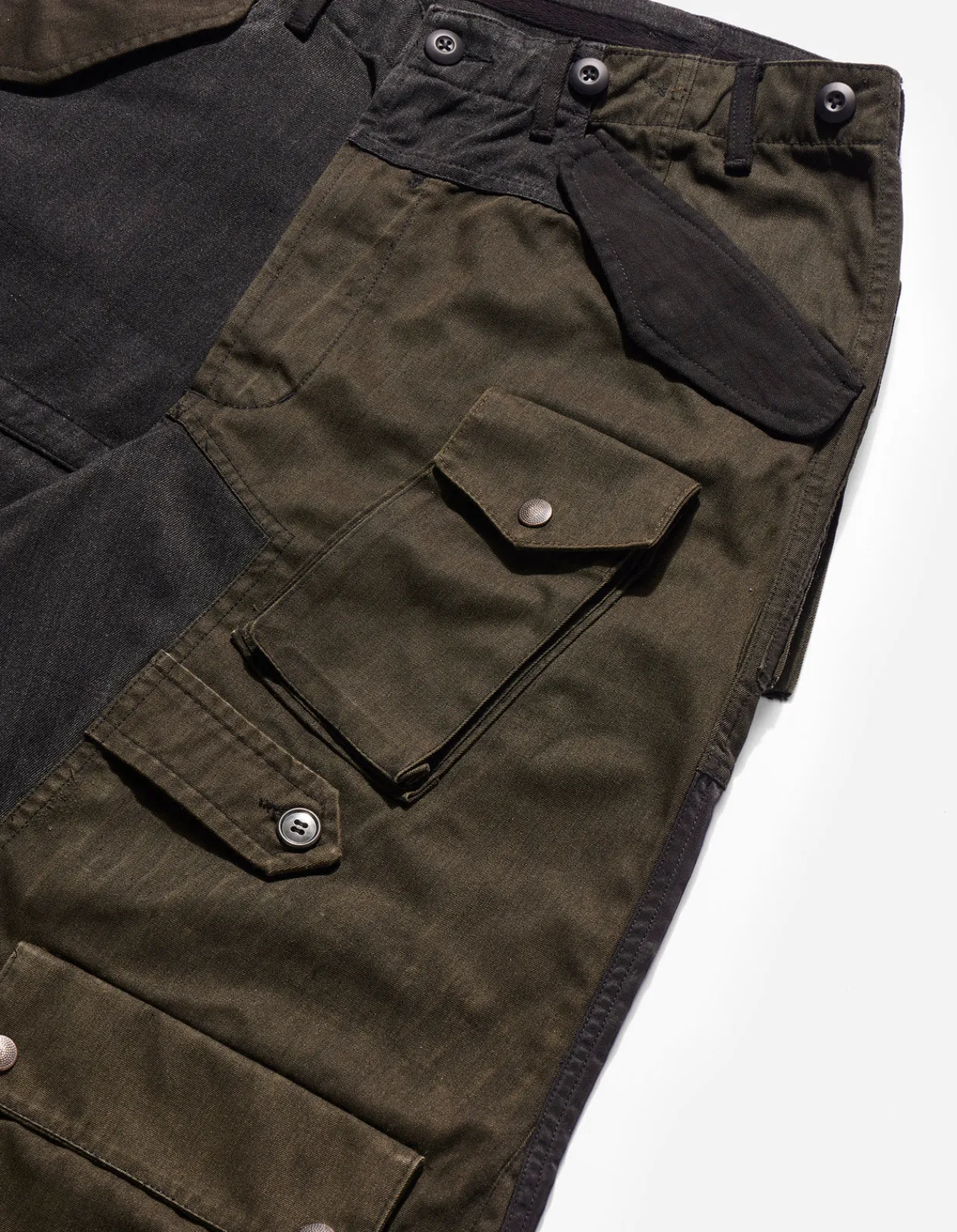Men Maharishi 4277 Upcycled M65 Loose Cargo Pants