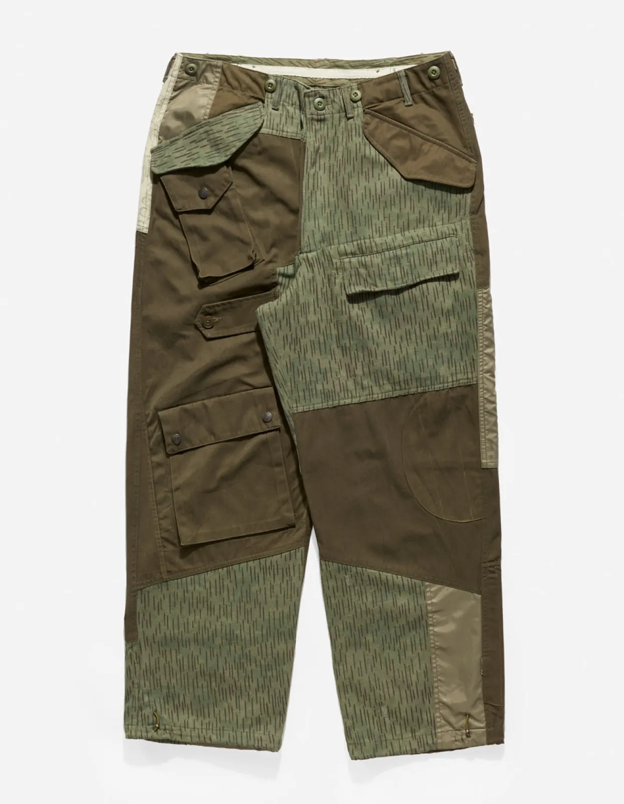 Men Maharishi 4277 Upcycled M65 Loose Cargo Pants