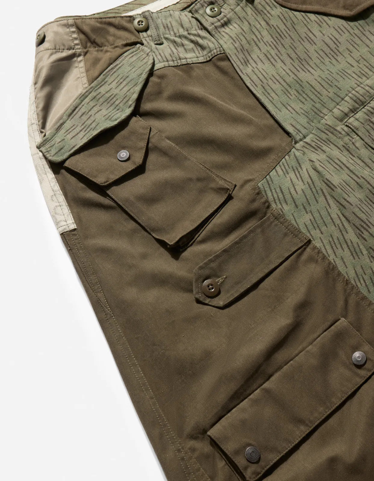 Men Maharishi 4277 Upcycled M65 Loose Cargo Pants