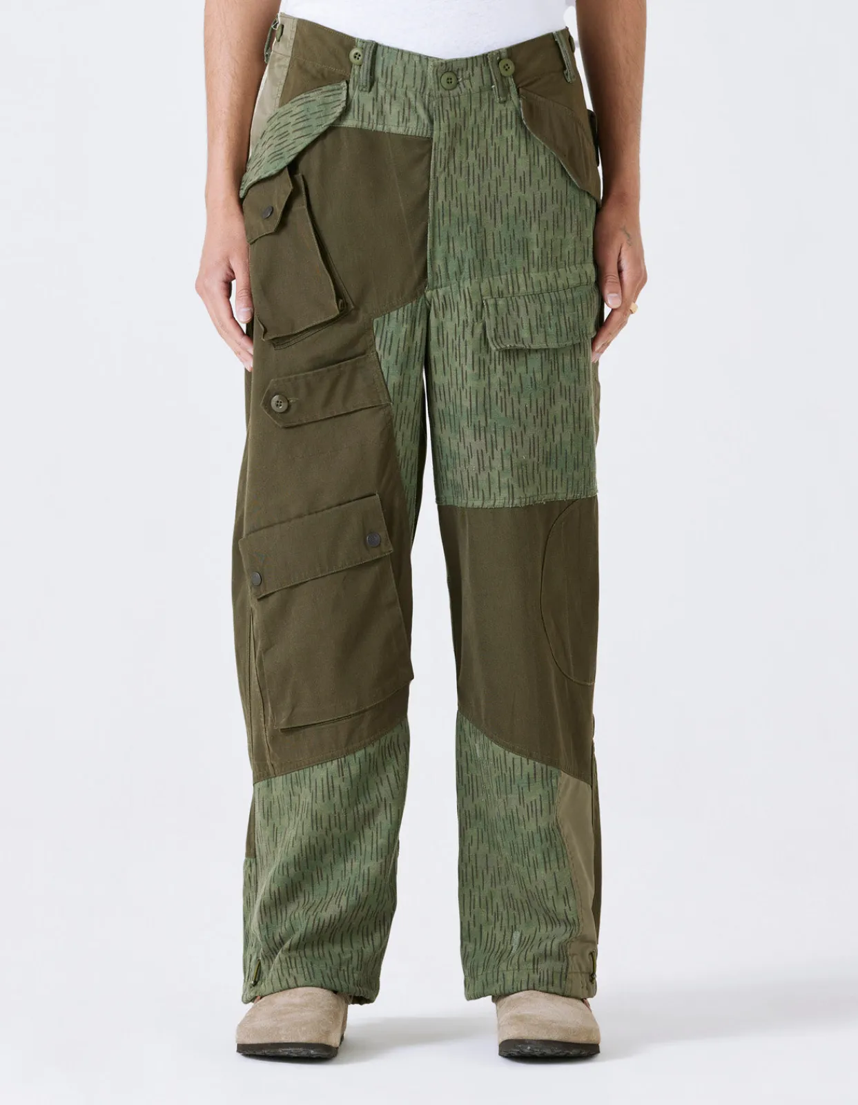 Men Maharishi 4277 Upcycled M65 Loose Cargo Pants
