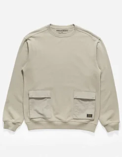 Men Maharishi 4225 Utility Pocket Crew Sweat
