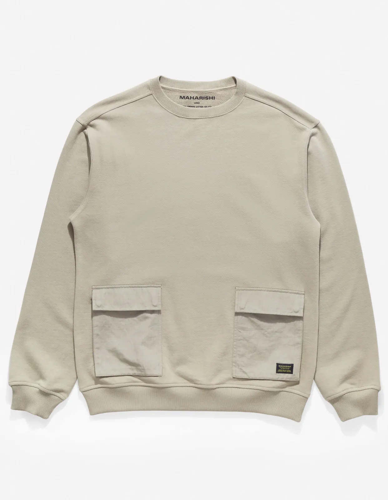 Men Maharishi 4225 Utility Pocket Crew Sweat
