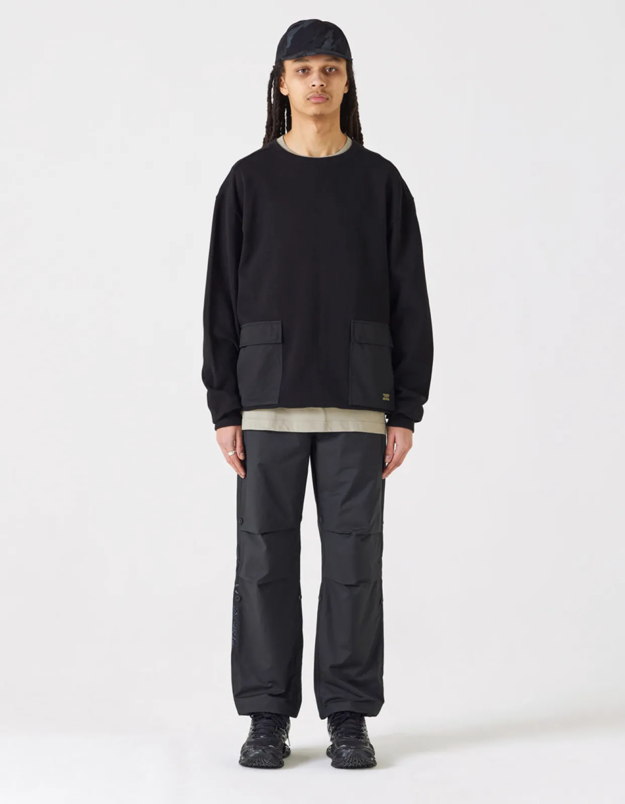 Men Maharishi 4225 Utility Pocket Crew Sweat