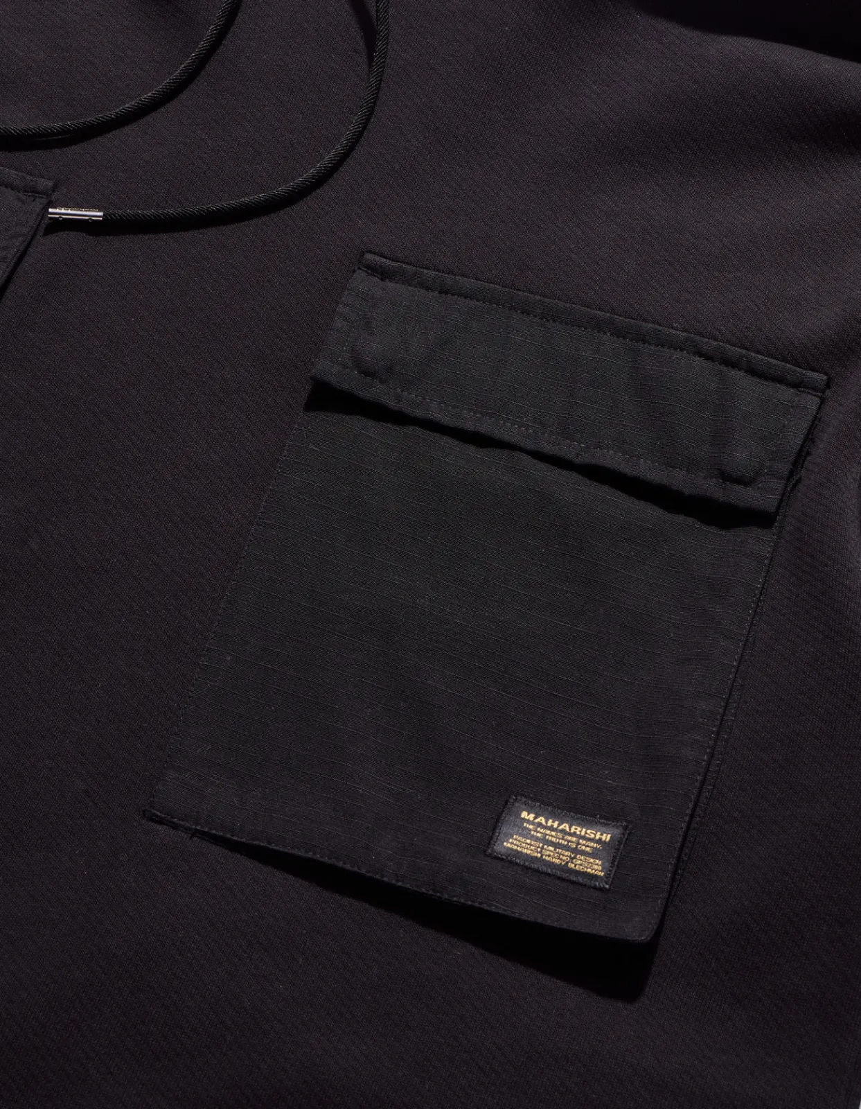 Men Maharishi 4226 Utility Pocket Hooded Sweat