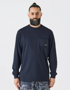 Men Maharishi 4231 Utility Pocket L/S T-Shirt