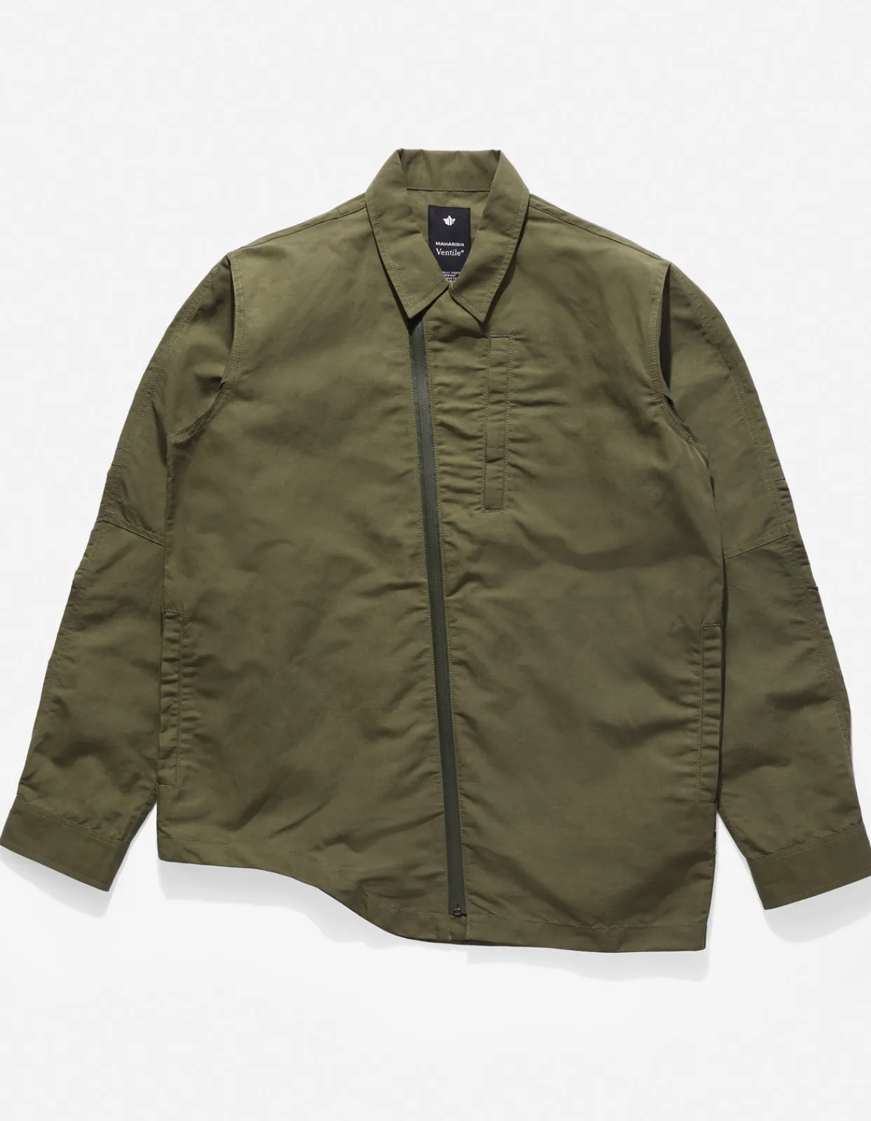 Men Maharishi 4202 Ventile® Wr Asym Tech Shirt