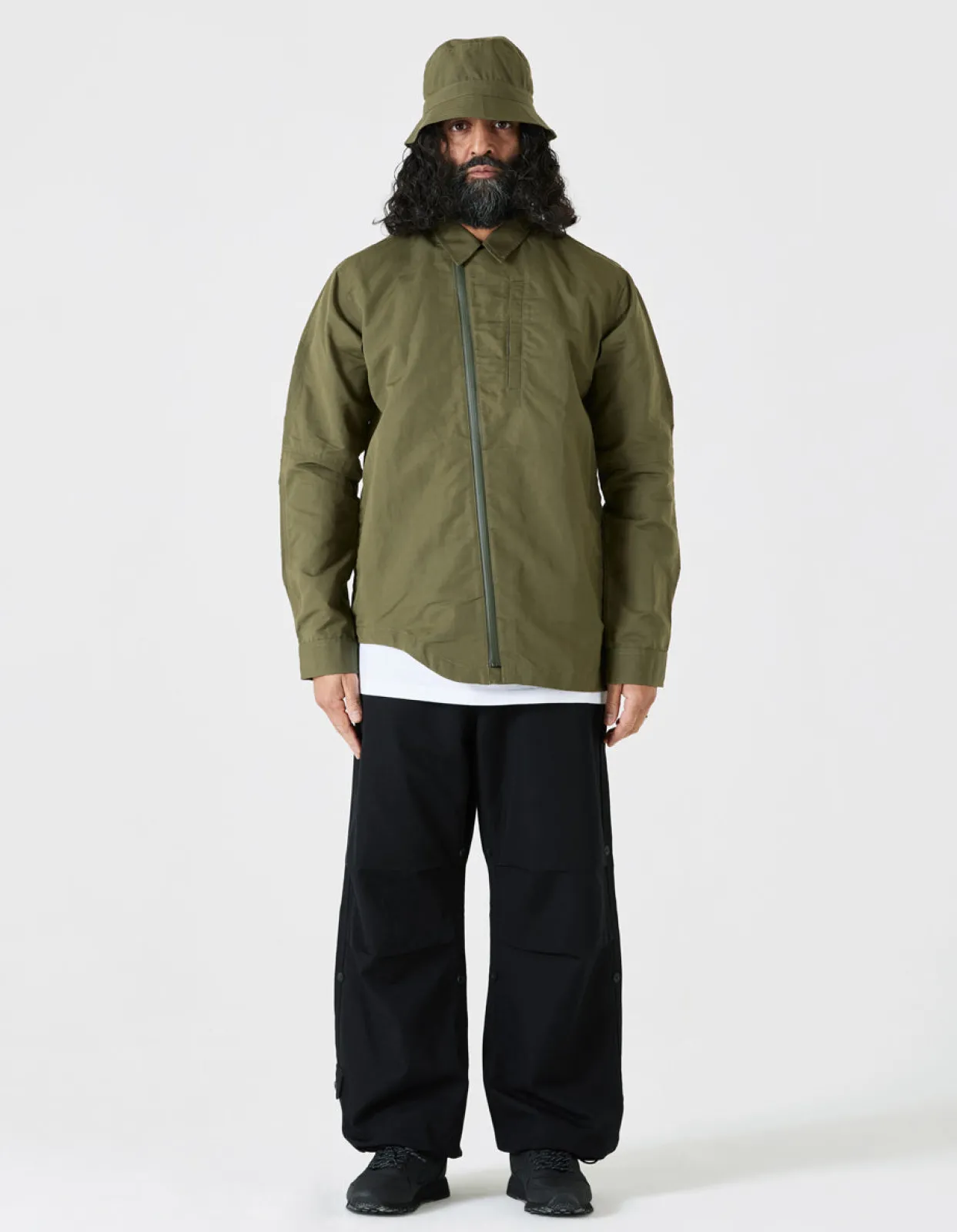 Men Maharishi 4202 Ventile® Wr Asym Tech Shirt