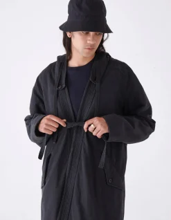 Men Maharishi 4240 Water Dragon Embroidered Kimono Parka
