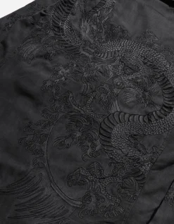 Men Maharishi 4240 Water Dragon Embroidered Kimono Parka