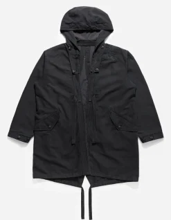 Men Maharishi 4240 Water Dragon Embroidered Kimono Parka