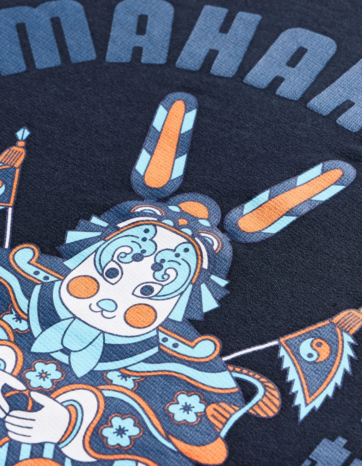 Men Maharishi 1001 Water Rabbit Crew Sweat