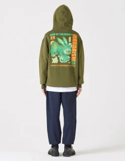 Men Maharishi 1003 Year Of The Rabbit Hooded Sweat
