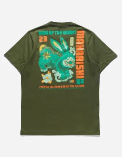 Men Maharishi 1002 Year Of The Rabbit T-Shirt