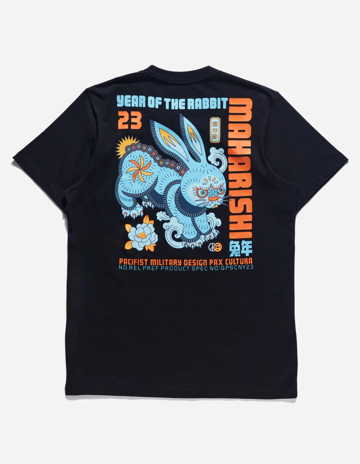 Men Maharishi 1002 Year Of The Rabbit T-Shirt