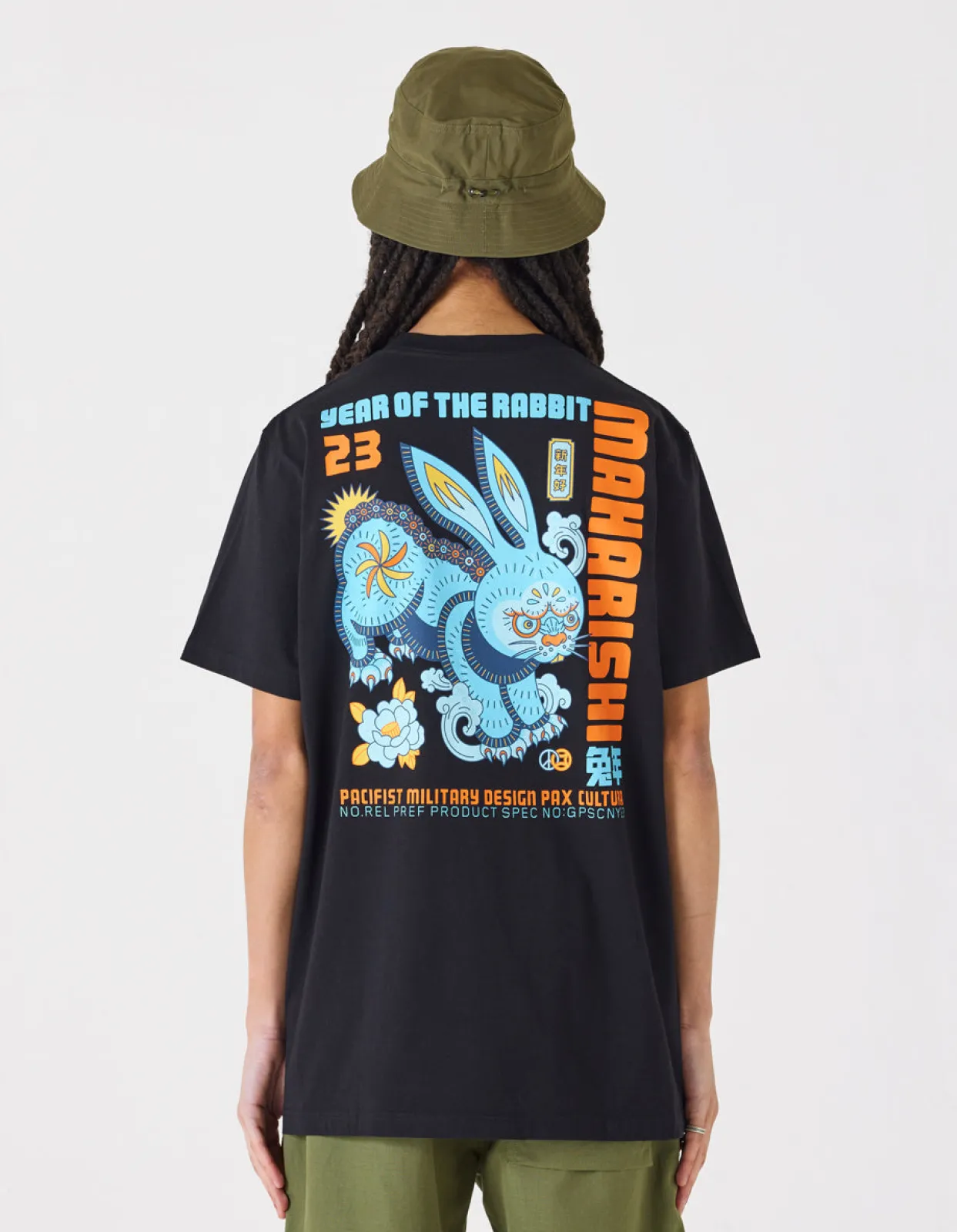 Men Maharishi 1002 Year Of The Rabbit T-Shirt