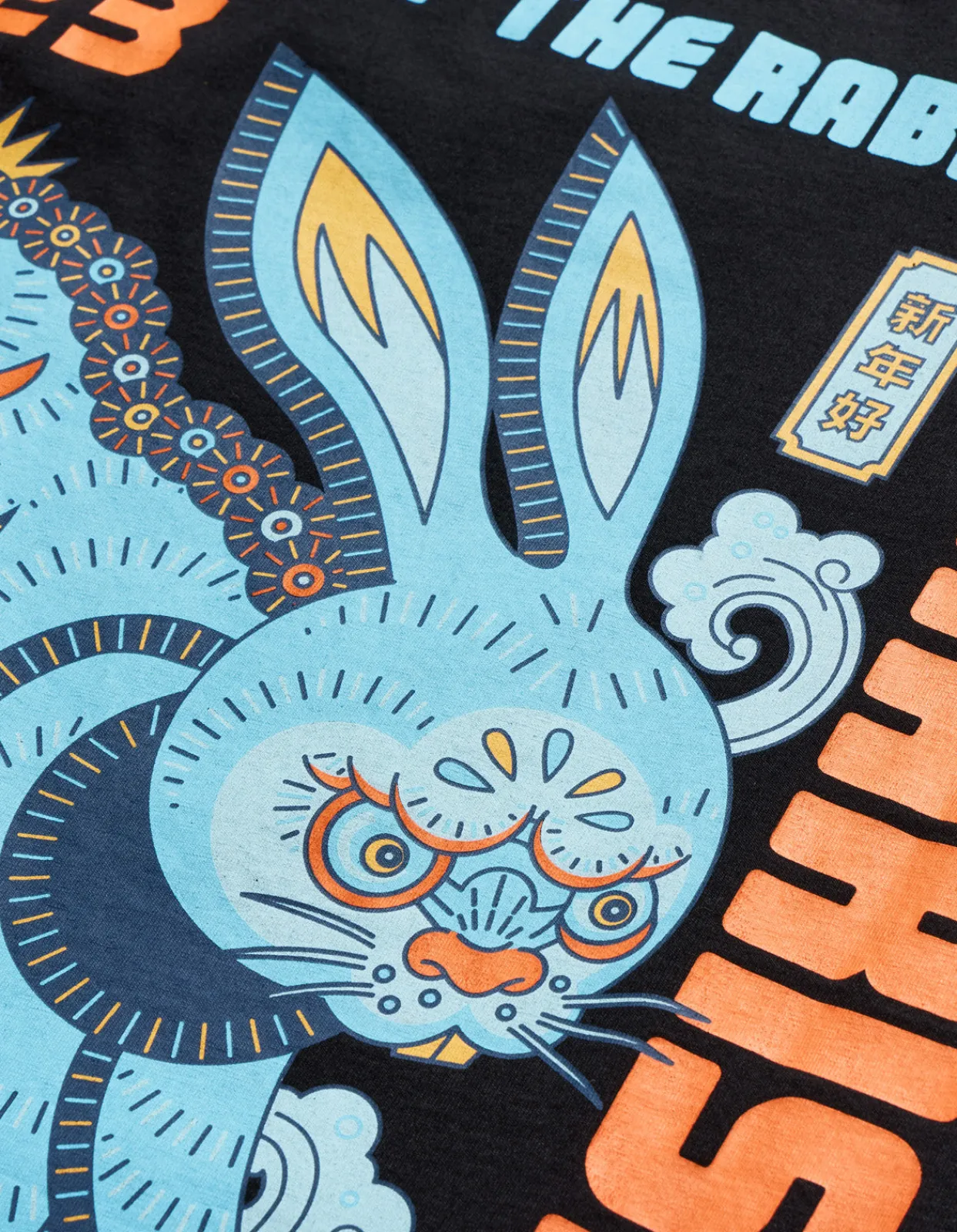 Men Maharishi 1002 Year Of The Rabbit T-Shirt