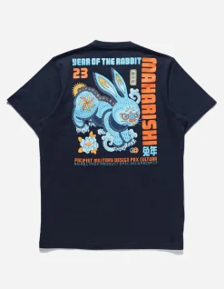 Men Maharishi 1002 Year Of The Rabbit T-Shirt
