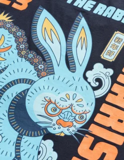 Men Maharishi 1002 Year Of The Rabbit T-Shirt