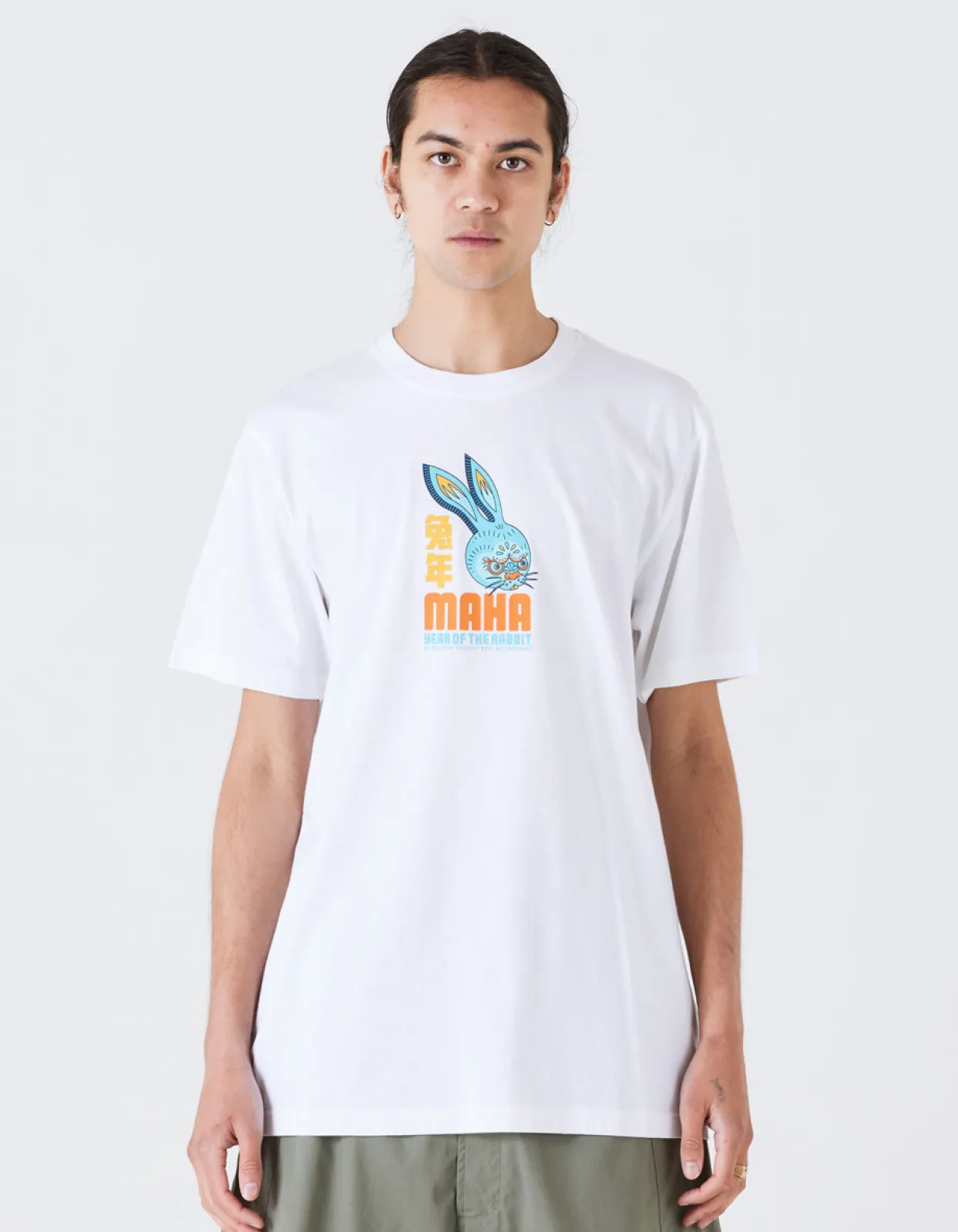 Men Maharishi 1002 Year Of The Rabbit T-Shirt