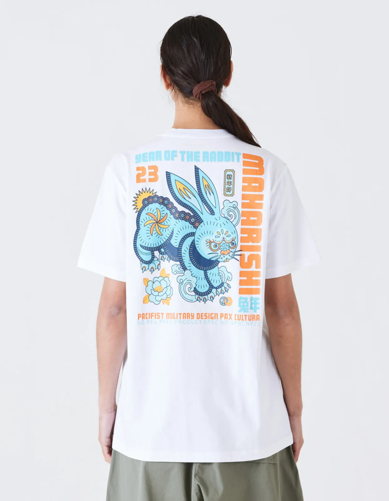 Men Maharishi 1002 Year Of The Rabbit T-Shirt