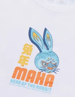 Men Maharishi 1002 Year Of The Rabbit T-Shirt