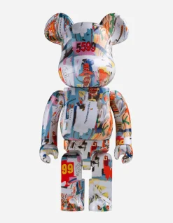 Men Maharishi Medicom BeaRbrick Andy WarholXJean-Michel Basquiat #4