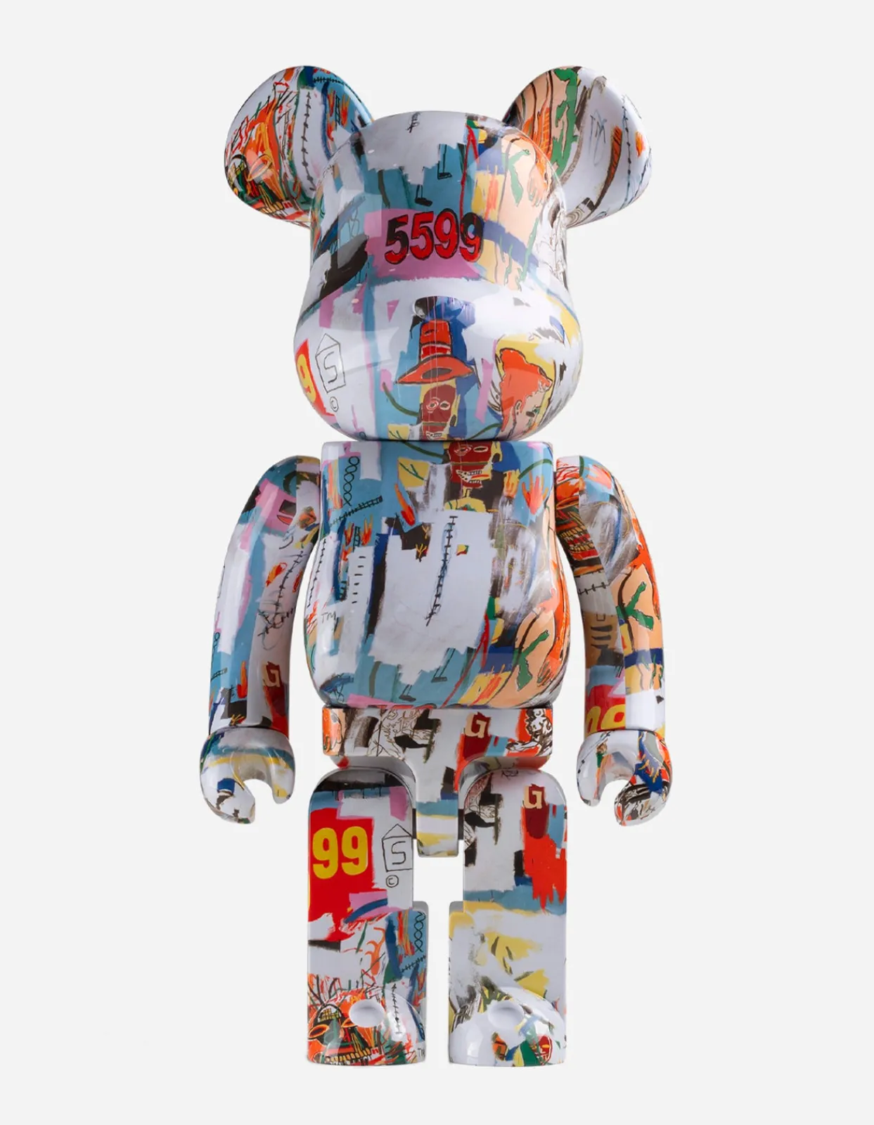Men Maharishi Medicom BeaRbrick Andy WarholXJean-Michel Basquiat #4