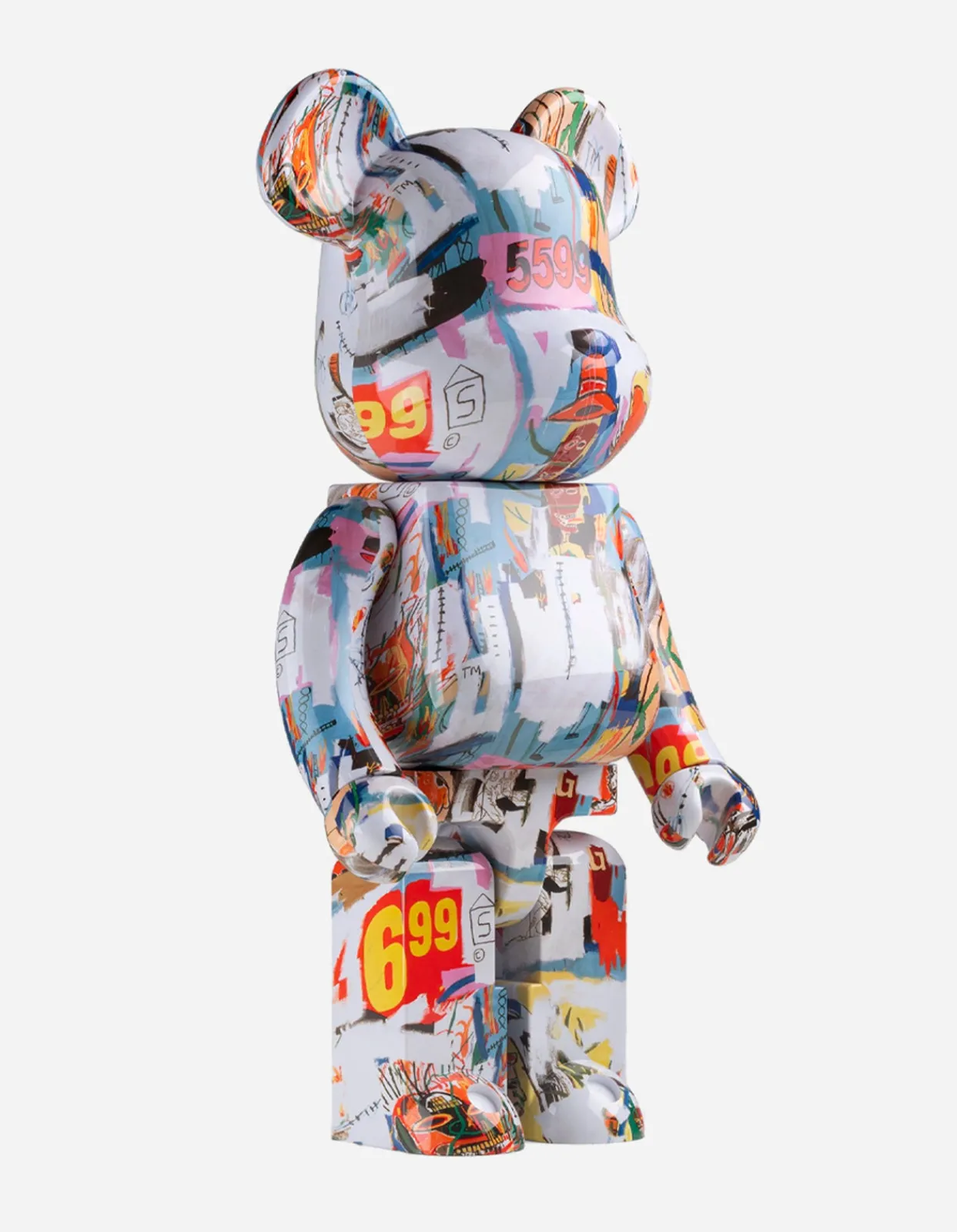 Men Maharishi Medicom BeaRbrick Andy WarholXJean-Michel Basquiat #4