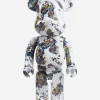 Men Maharishi Medicom BeaRbrick Jackson Pollock Studio (Splash) 1000%