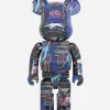 Men Maharishi Medicom BeaRbrick Jean Michel Basquiat #7 1000%