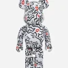 Men Maharishi Medicom BeaRbrick Keith Haring #8 1000%