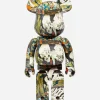 Men Maharishi Medicom BeaRbrick Utagawa Kuniyoshi "The Haunted Old Palace At Soma" 1000%