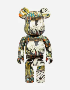 Men Maharishi Medicom BeaRbrick Utagawa Kuniyoshi "The Haunted Old Palace At Soma" 1000%