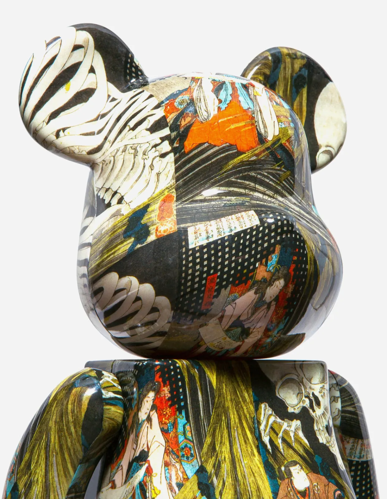 Men Maharishi Medicom BeaRbrick Utagawa Kuniyoshi "The Haunted Old Palace At Soma" 400% & 100%