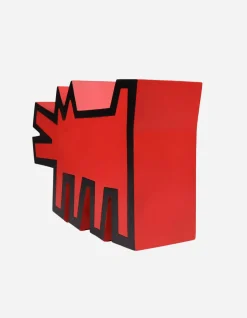 Men Maharishi Medicom Keith Haring Barking Dog Statue Original Version